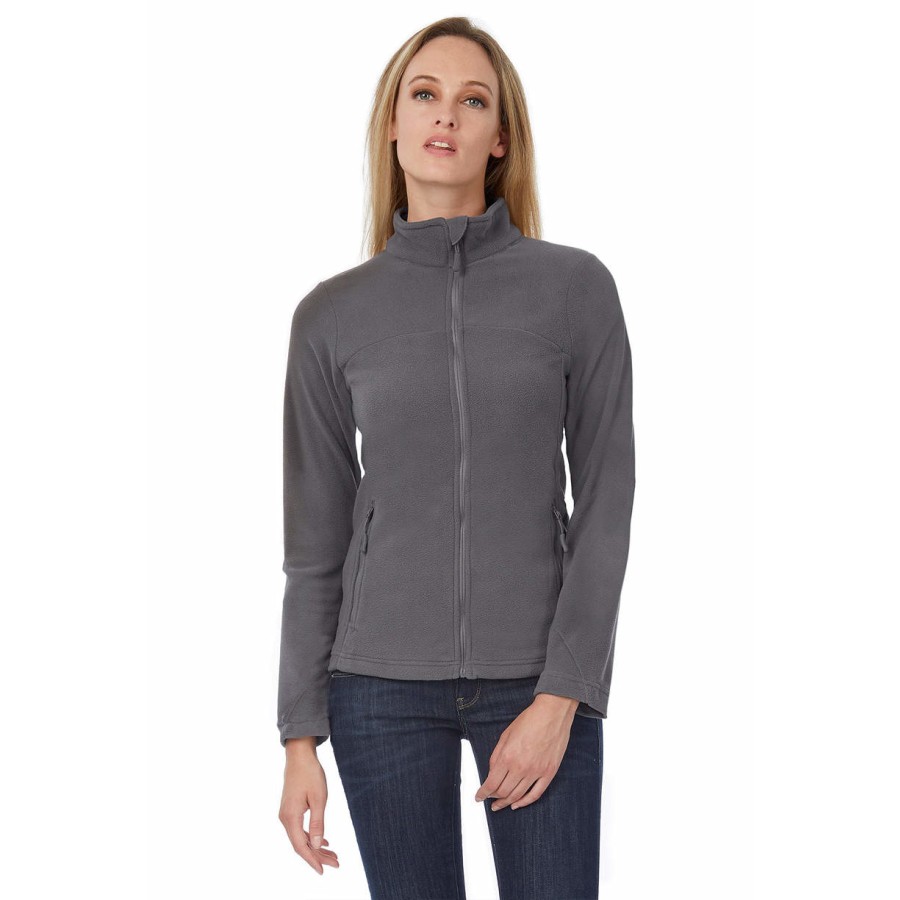Damen Microfleece Jacke – Bild 3
