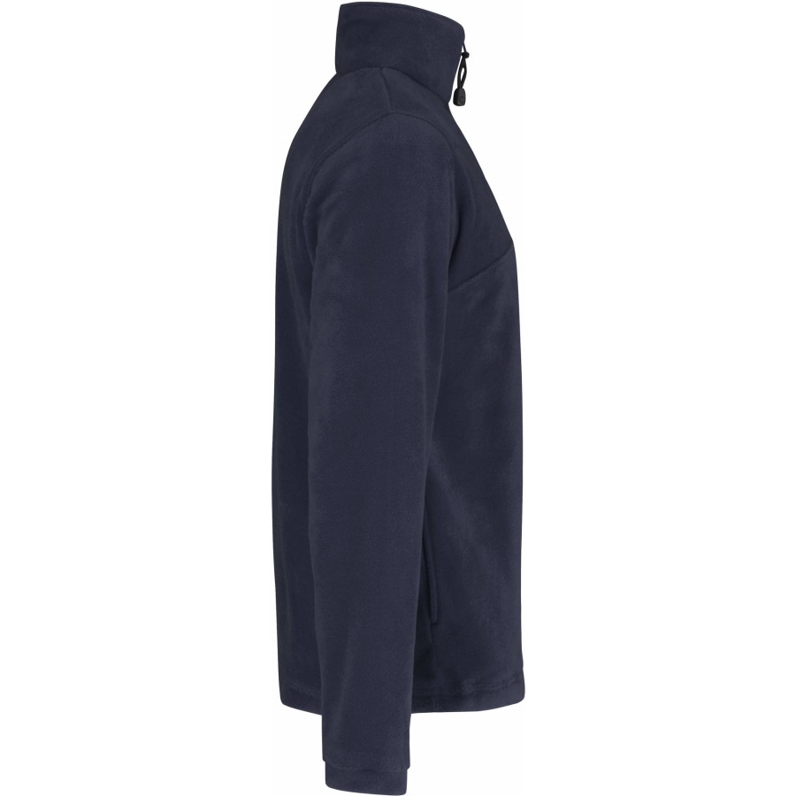 Fleece Pullover mit 1/4 Zip – Bild 4
