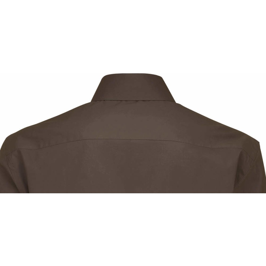 Popeline Stretch Hemd kurzarm – Bild 8