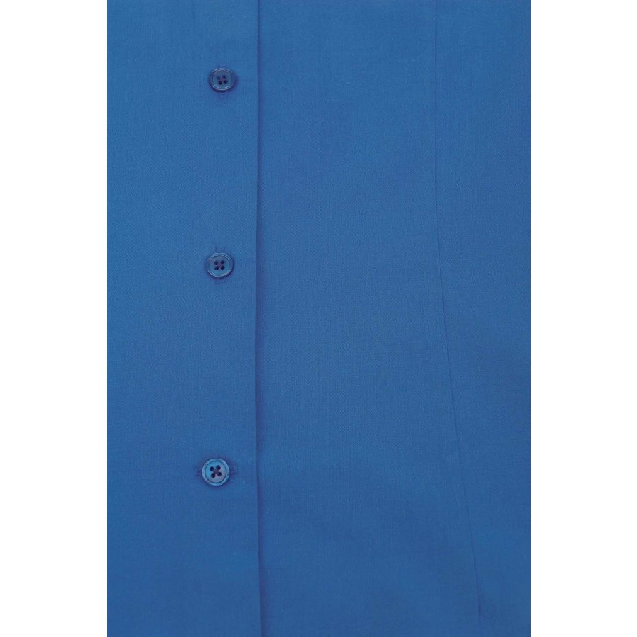 Popeline Bluse kurzarm – Bild 5