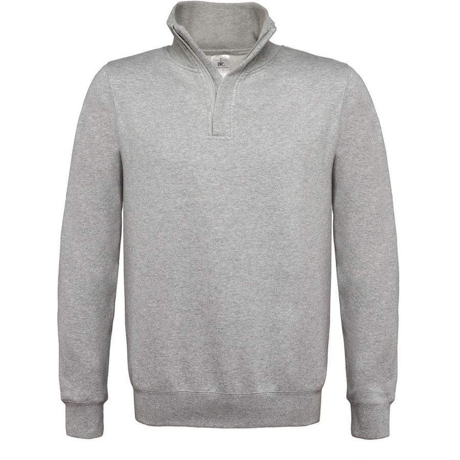Sweater mit 1/4 Zip