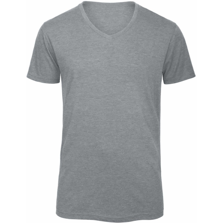 Herren V-Neck Triblend T-Shirt