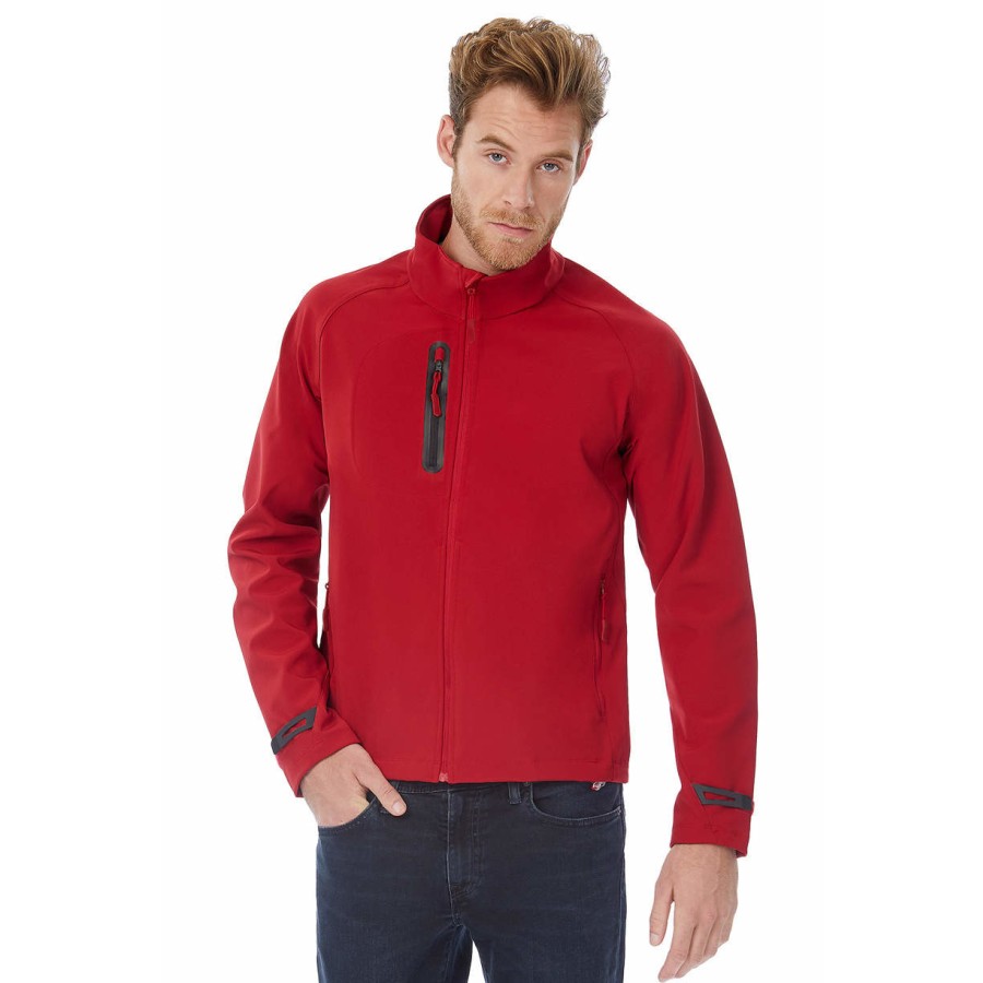 Herren 3-Lagen Softshell Jacke – Bild 2