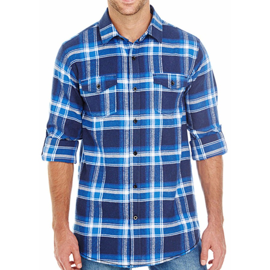 Woven Plaid Flannel Shirt – Bild 2