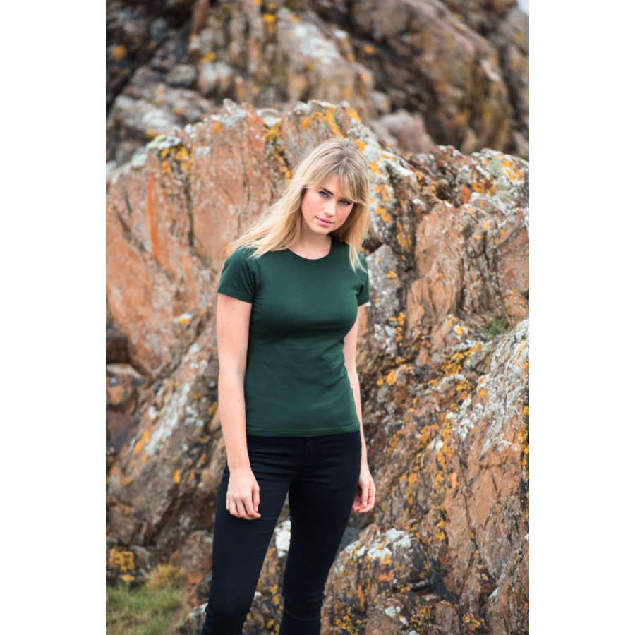 Damen Cascades Organic Tee – Bild 2