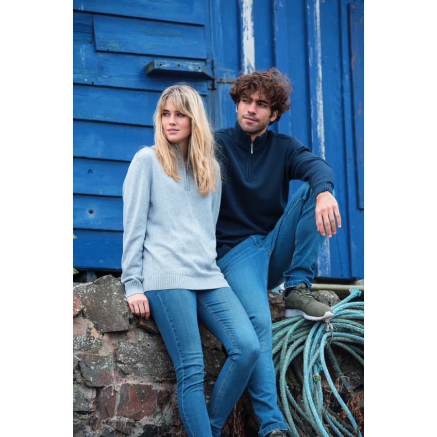 Wakhan 1/4 Zip Regen Sweater – Bild 3
