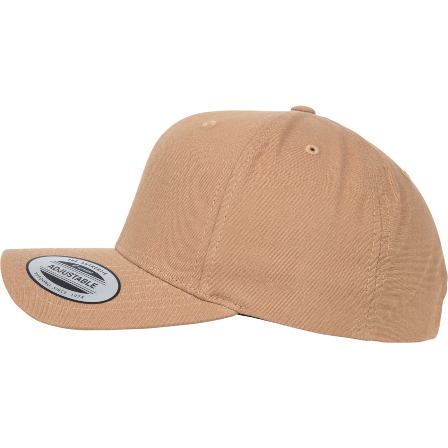 6-Panel Curved Metal Snap Cap – Bild 4