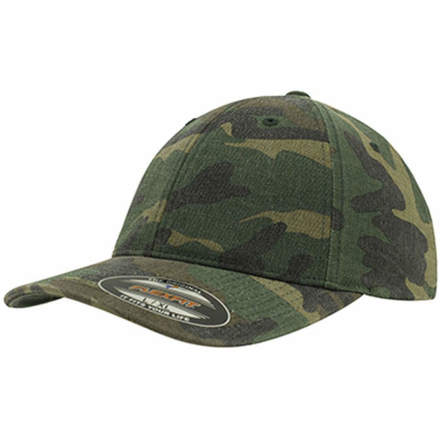 Flexfit Garmet Washed Camo Cap