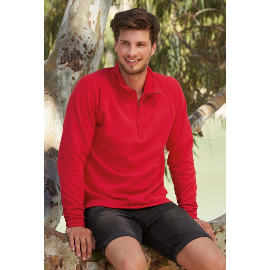 Sweater mit 1/4 Zip – Bild 2
