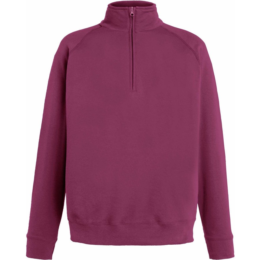 Lightweight Zip Neck Sweat
