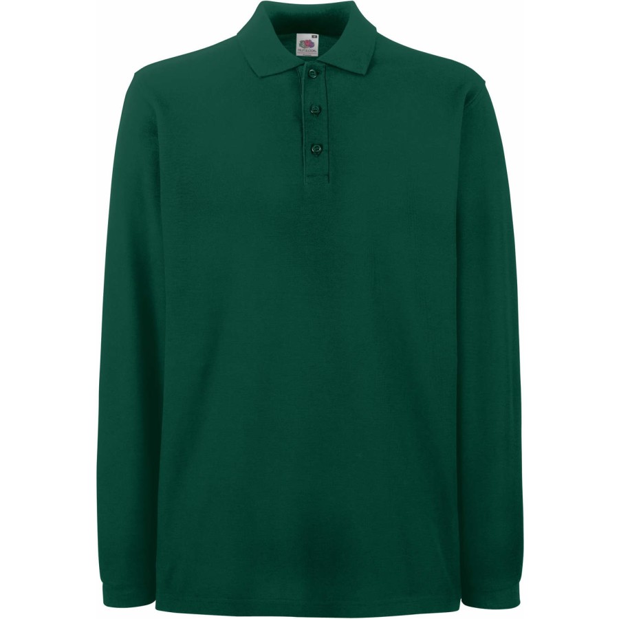 Piqué Polo langarm