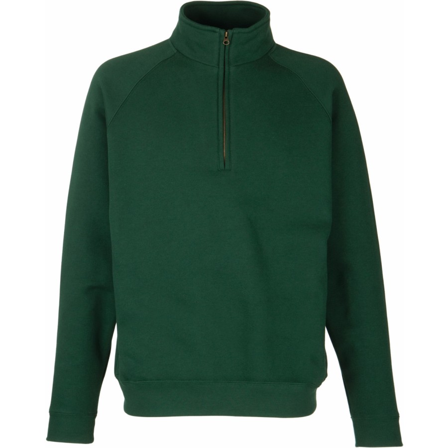 Sweater mit 1/4 Zip