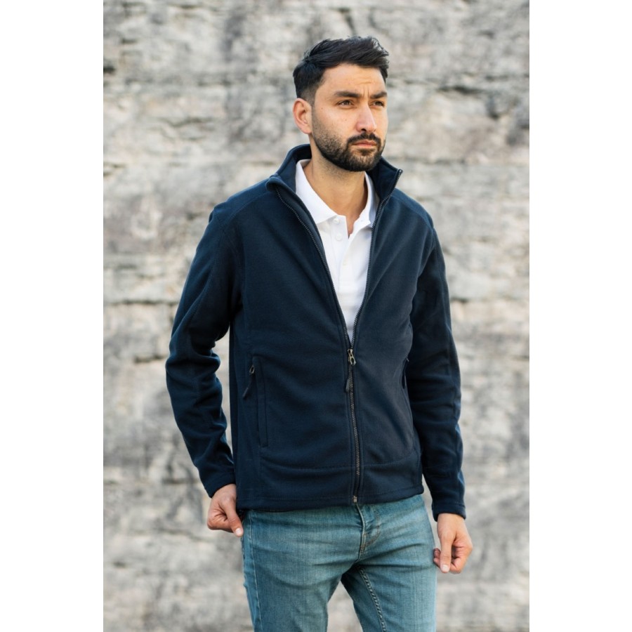 Herren Full- Zip Fleece Jacket – Bild 2