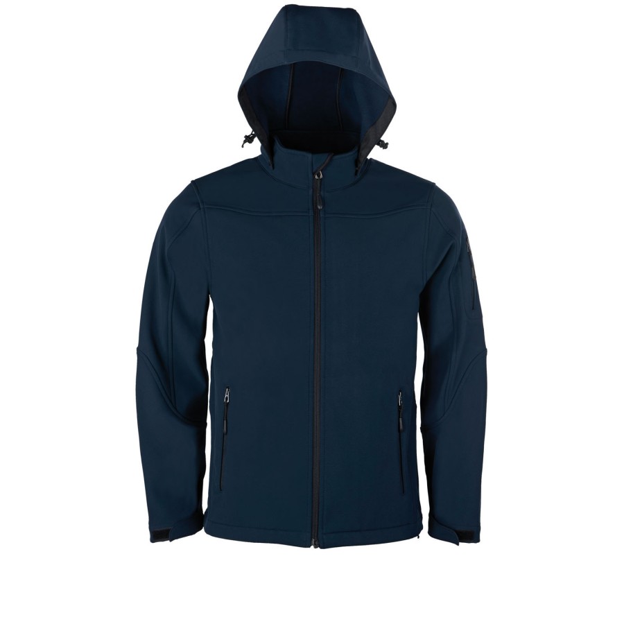 Herren Hooded Soft-Shell Jacket