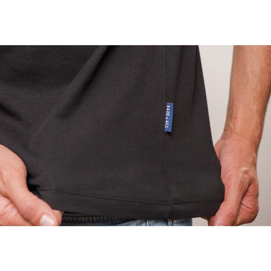 Herren T-Shirt Luxus V-Ausschnitt – Bild 5