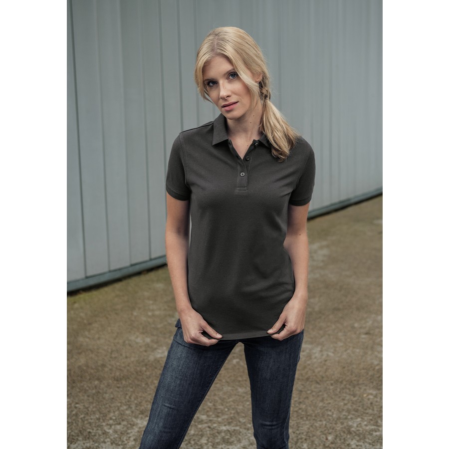 Damen Heavy Polo – Bild 2