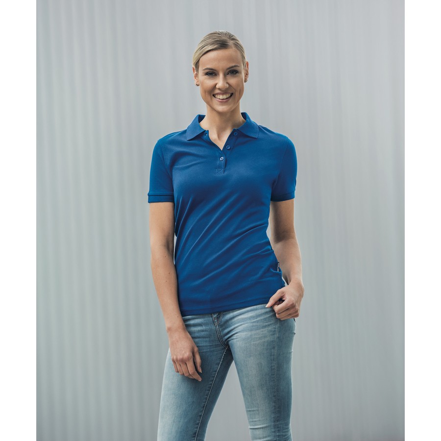 Damen Heavy Stretch Polo – Bild 2