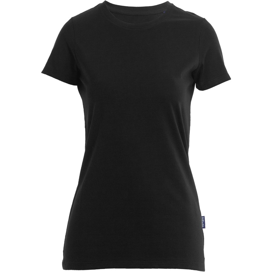 Damen T-Shirt Luxus Rundhals