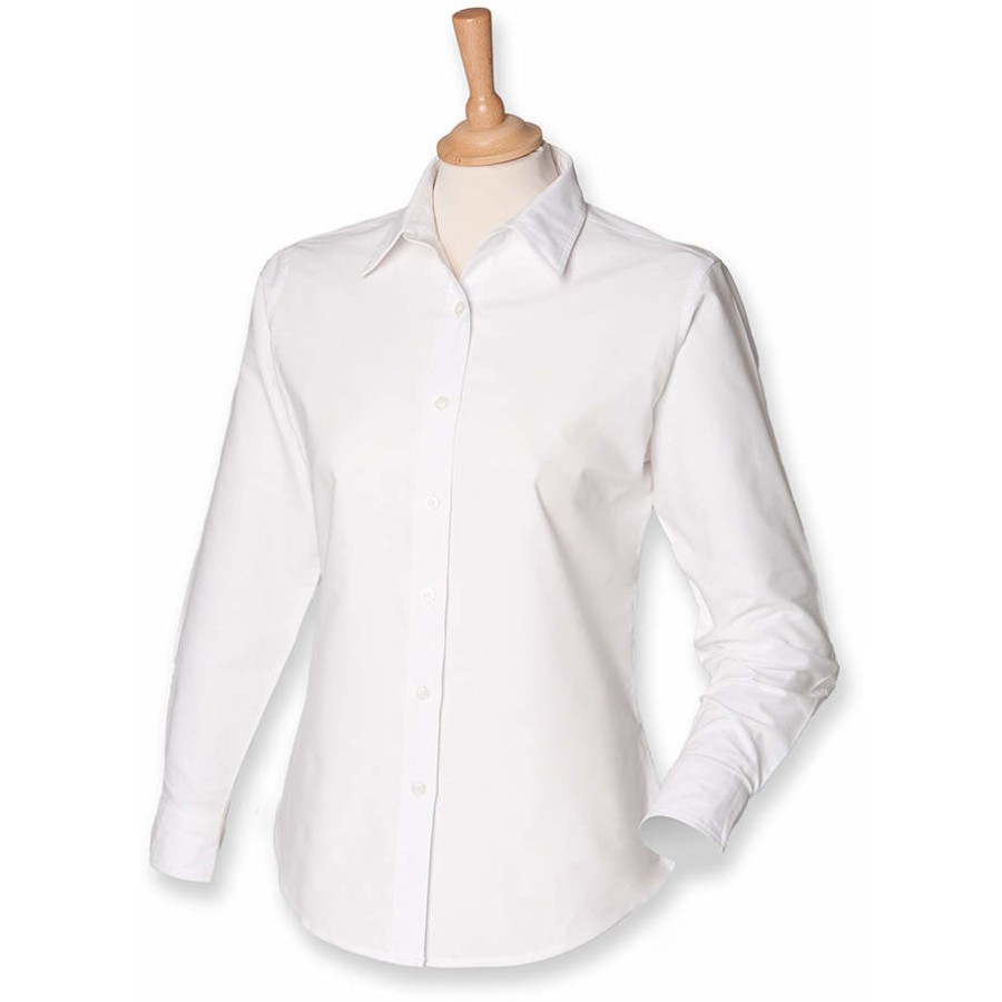 Damen Classic Long Sleeved Oxford Shirt