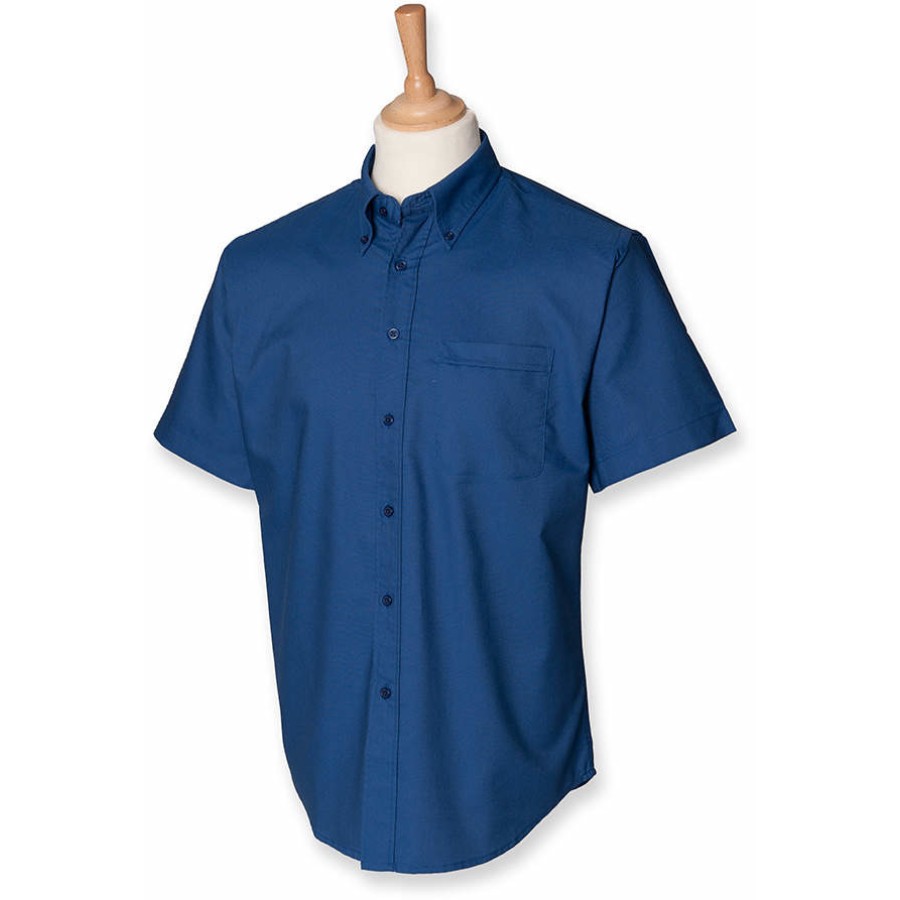 Herren Classic Short Sleeved Oxford Shirt