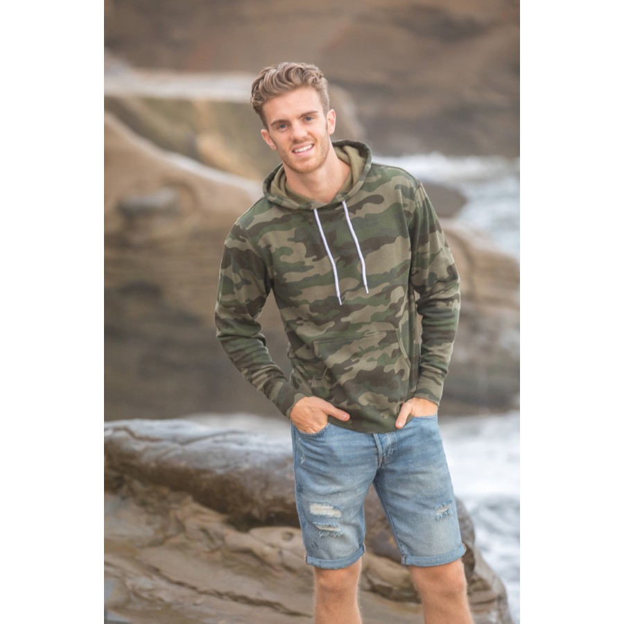 Unisex Lightweight Hooded Pullover – Bild 2
