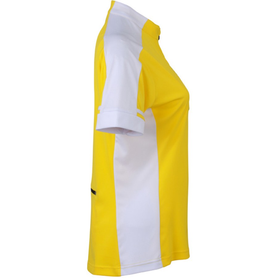 Damen Rad Shirt mit Zip – Bild 2