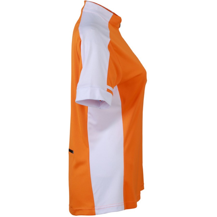 Damen Rad Shirt mit 1/2 Zip – Bild 2