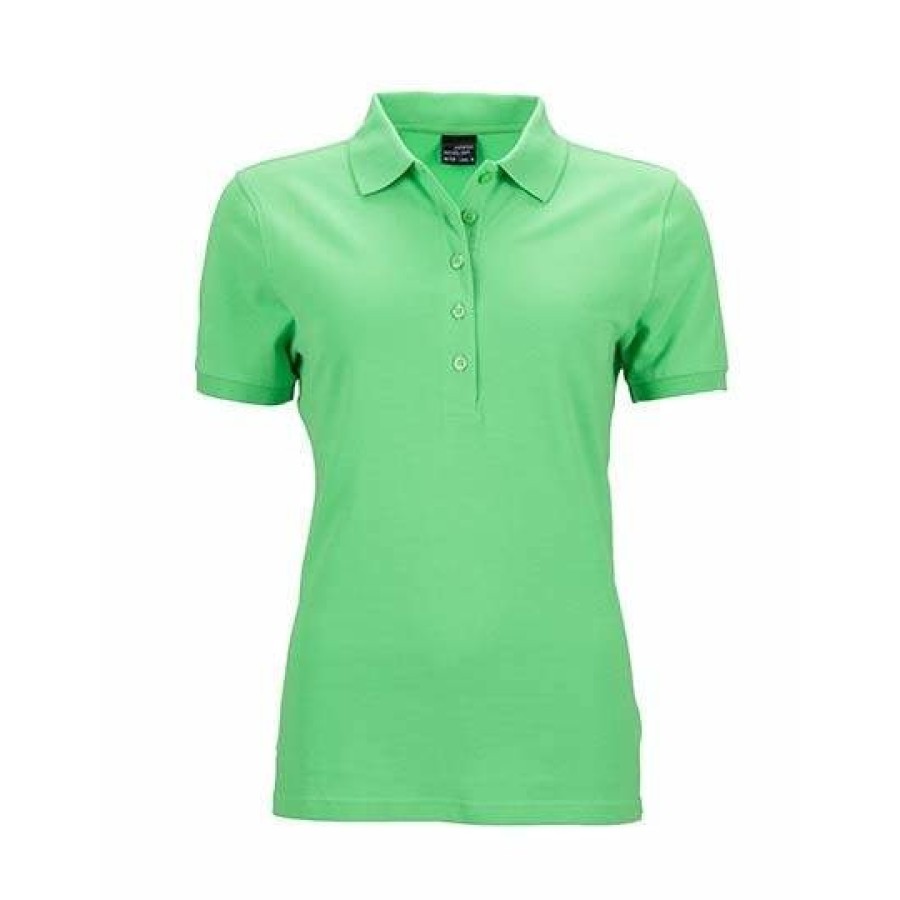 Damen Stretch Piqué Polo