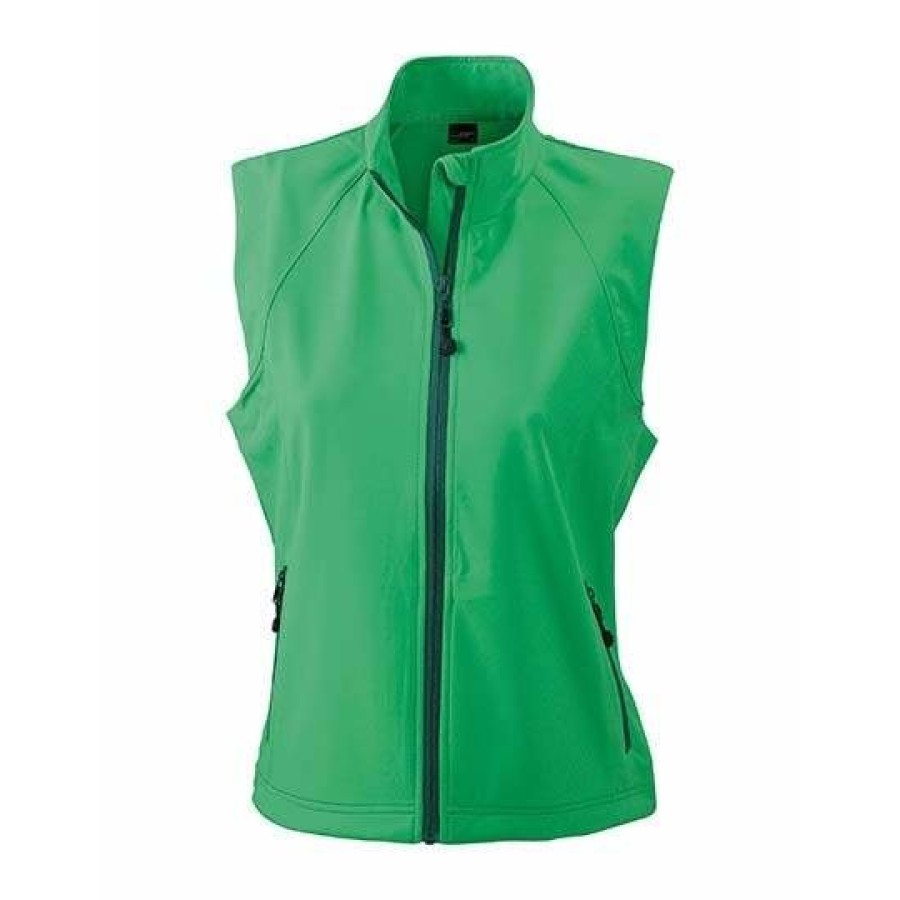 Damen 3-Lagen Softshell Gilet