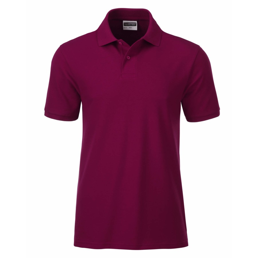 Herren Bio Piqué Polo