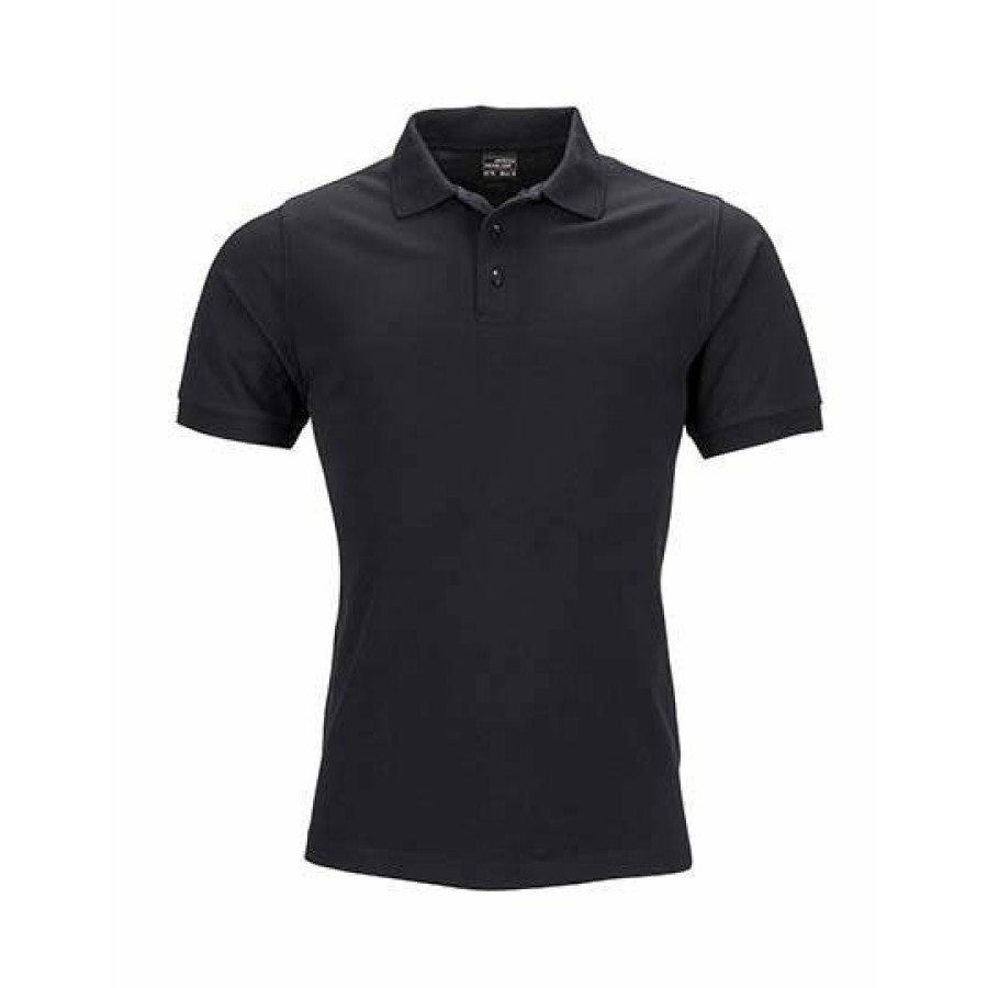 Herren Stretch Piqué Polo