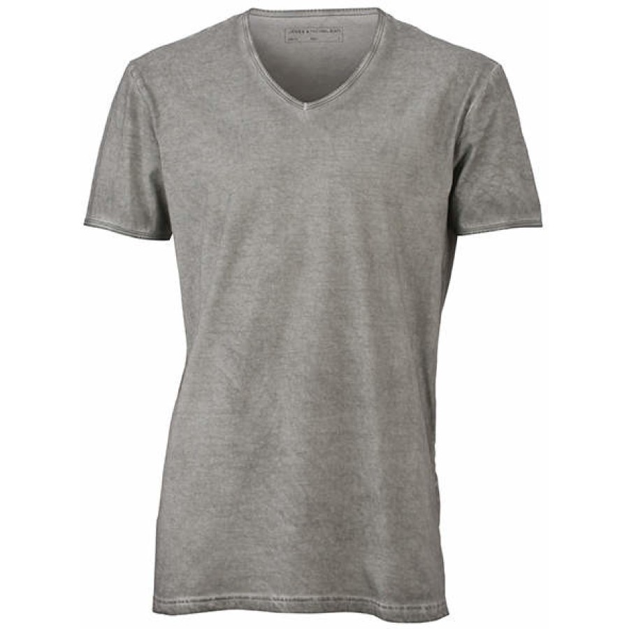 Herren V-Ausschnitt T-Shirt Gipsy
