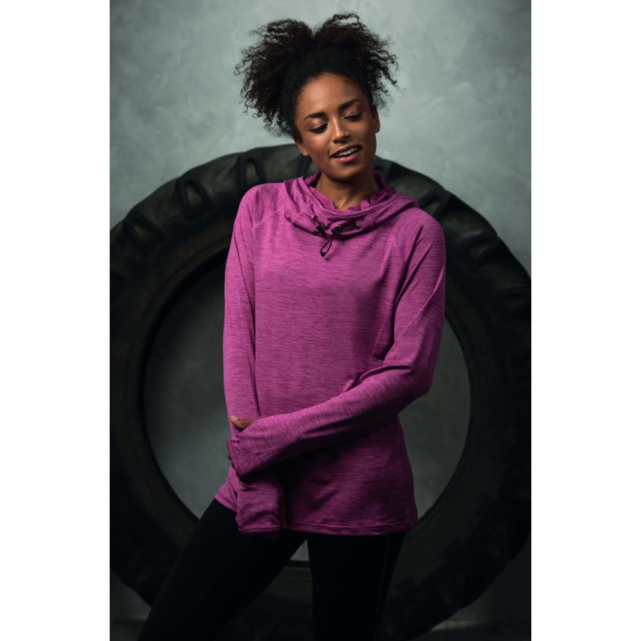 Girlie Cool Cowl Neck Top – Bild 2