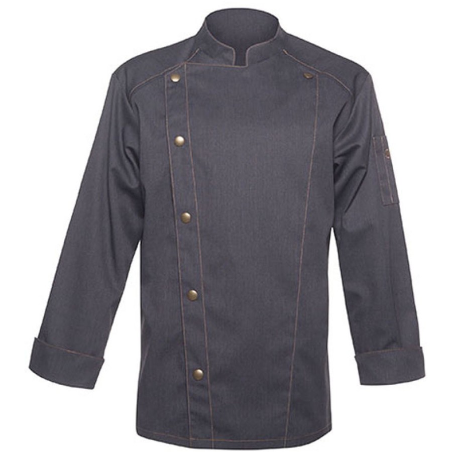 Kochjacke Jeans-Style