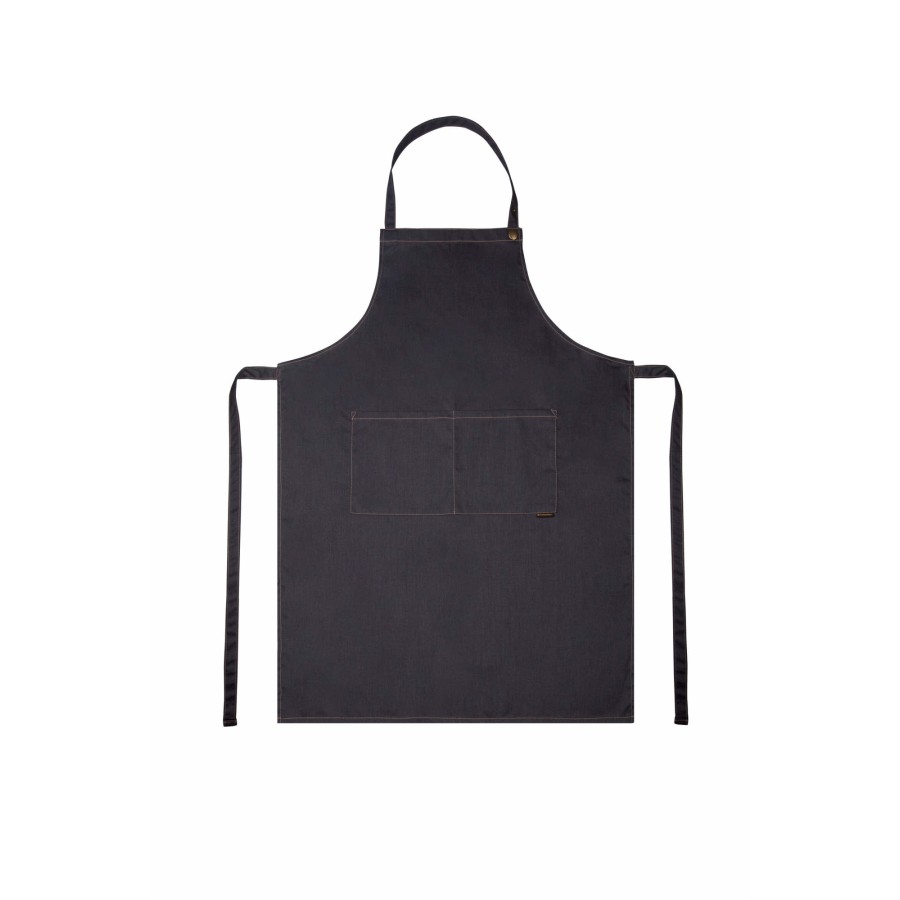 Latzschürze Jeans-Style mit Tasche