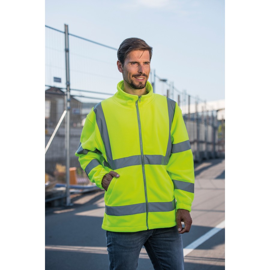 Sicherheits Fleece Jacke – Bild 2