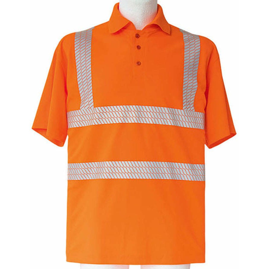 Hi-Viz Broken Reflective Polo Shirt EN ISO 20471 – Bild 2