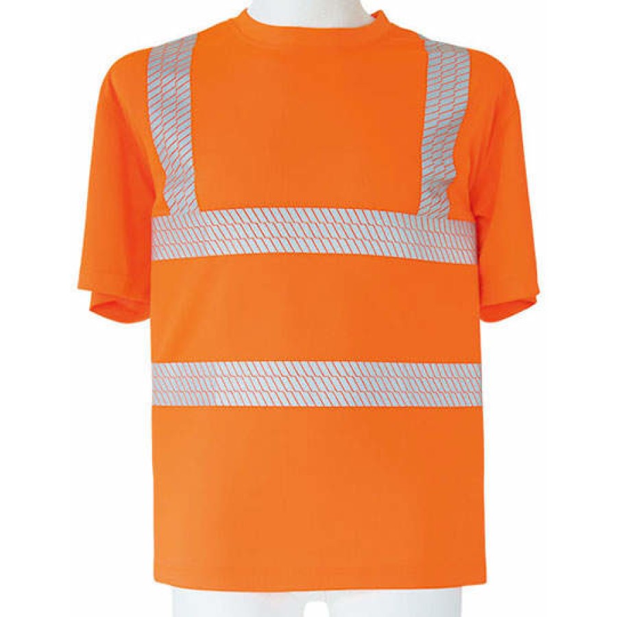 Hi-Viz Broken Reflective T-Shirt EN ISO 20471