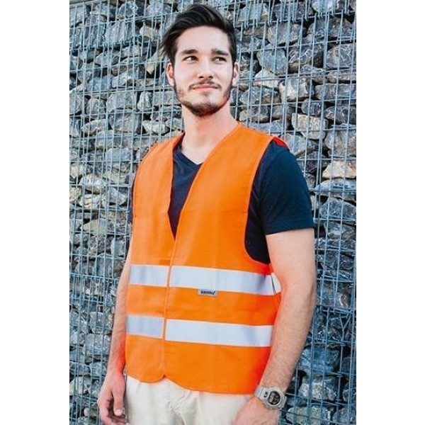 SLKTDE Rosa Damen-Sicherheitsweste mit Taschen und Reißverschlüssen  Warnschutz-Reflexwesten Arbeitskleidung für die Arbeit im Freien