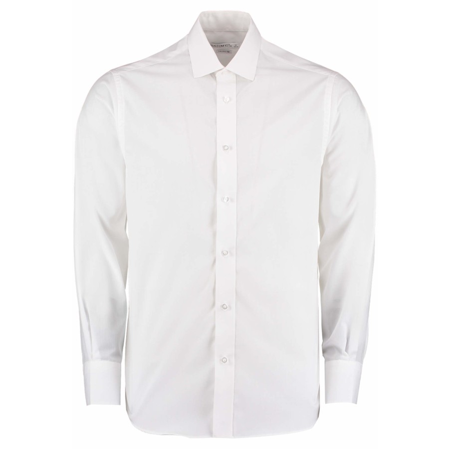 Business Tailored Fit Poplin Shirt