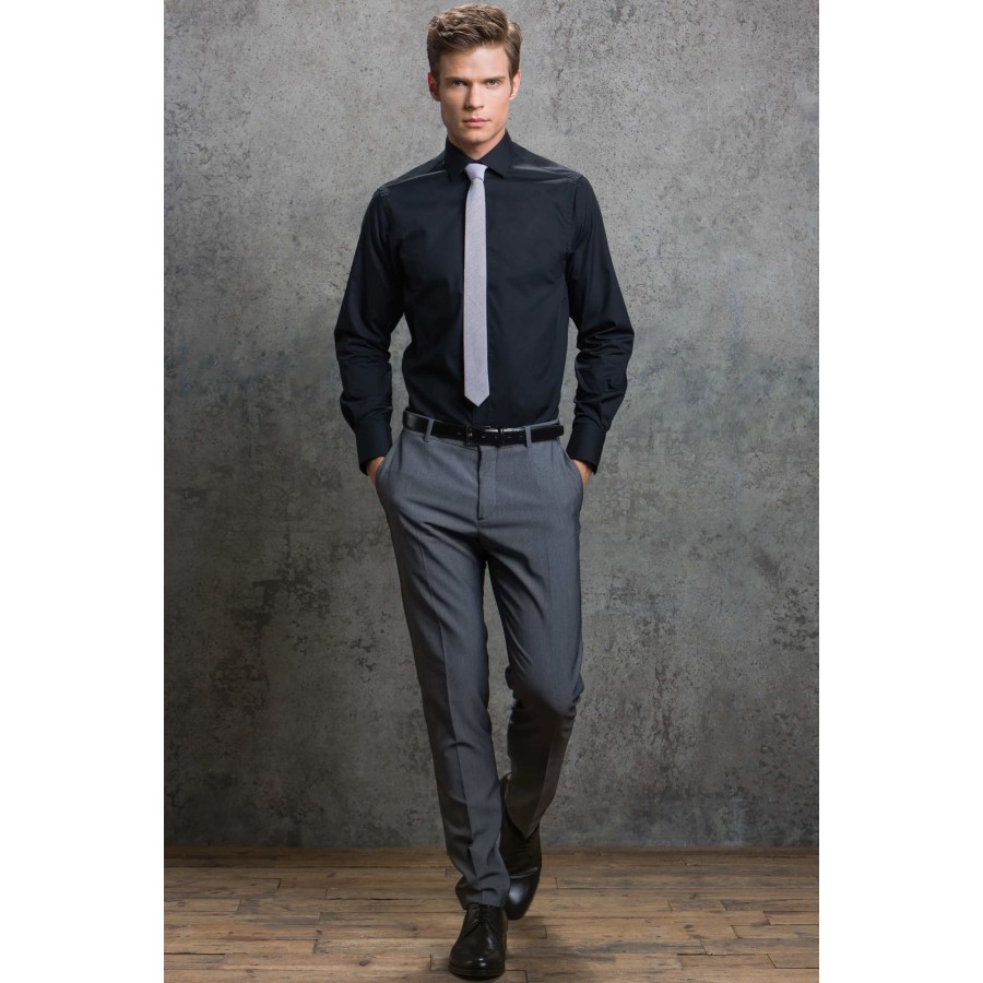 Business Tailored Fit Poplin Shirt – Bild 2