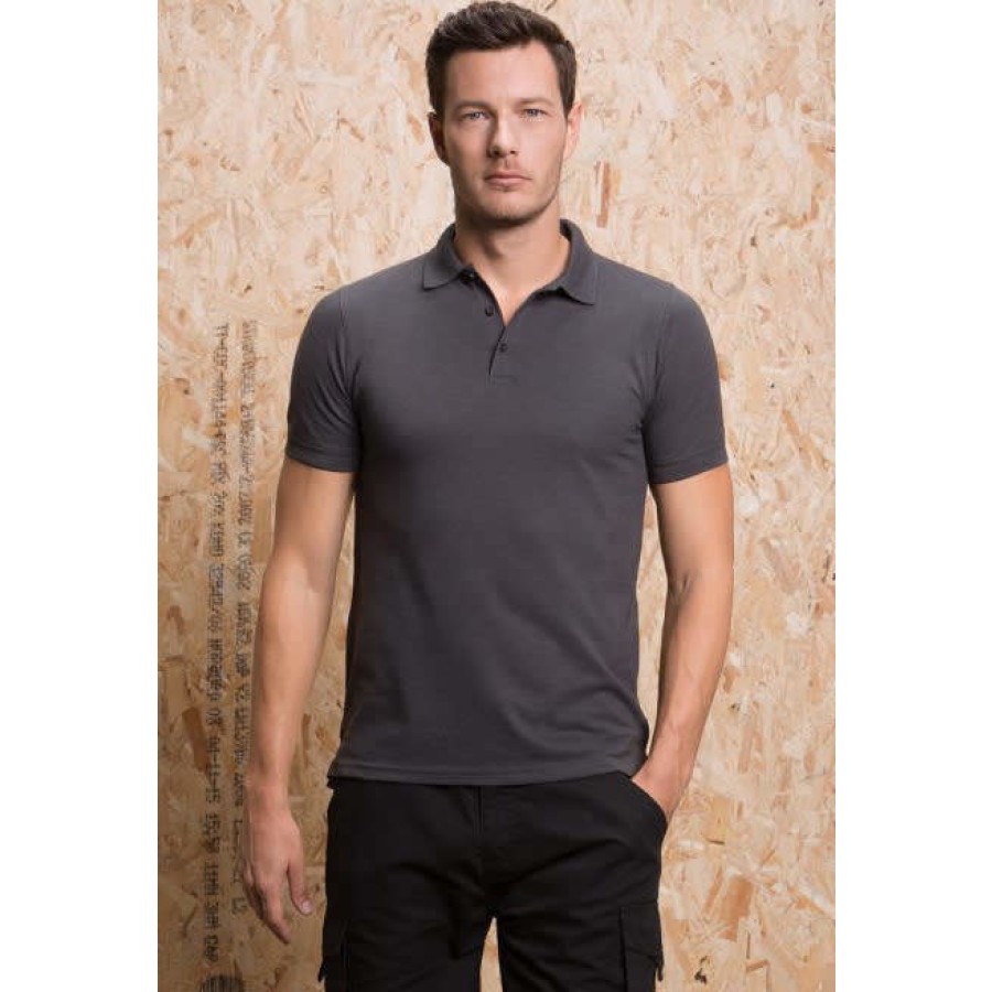 Slim Fit Klassik Heavy Weight Slim Fit Polo Superwash® 60° – Bild 2