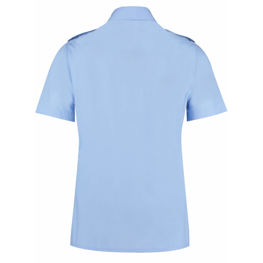Herren Tailored Fit Pilot Shirt Short Sleeve – Bild 3