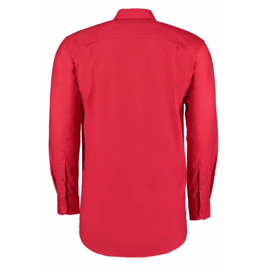 Herren Classic Fit Workwear Oxford Shirt Long Sleeve – Bild 3