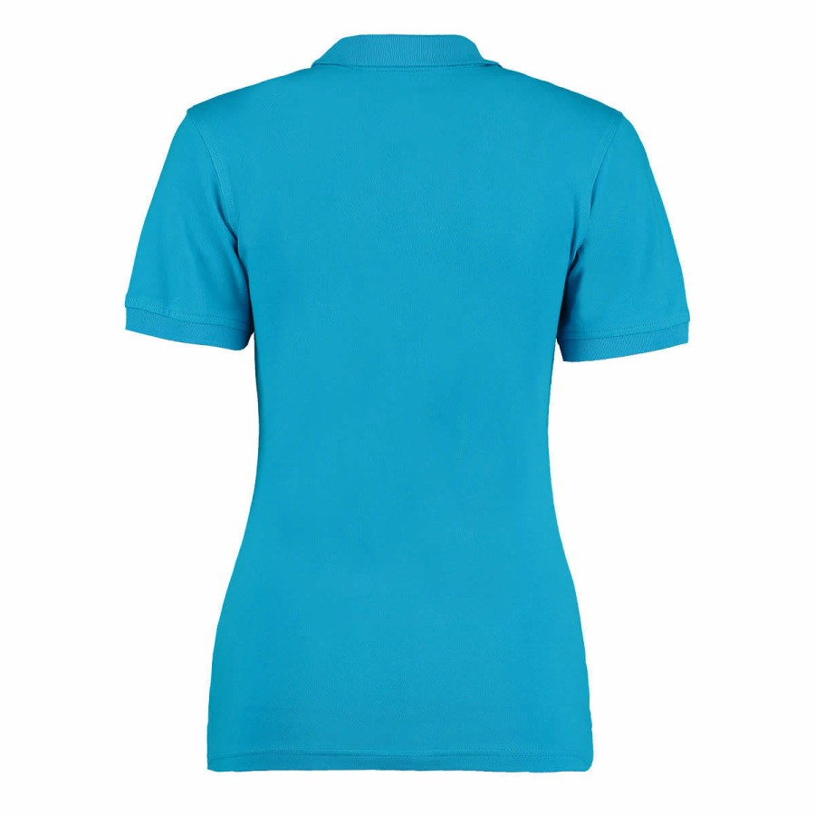 Regular Fit Sophia Comfortec® V Neck Polo Shirt – Bild 3