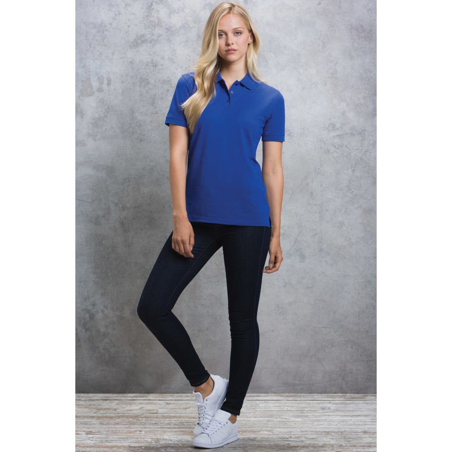 Damen Classic Fit Polo Shirt Superwash 60° – Bild 2