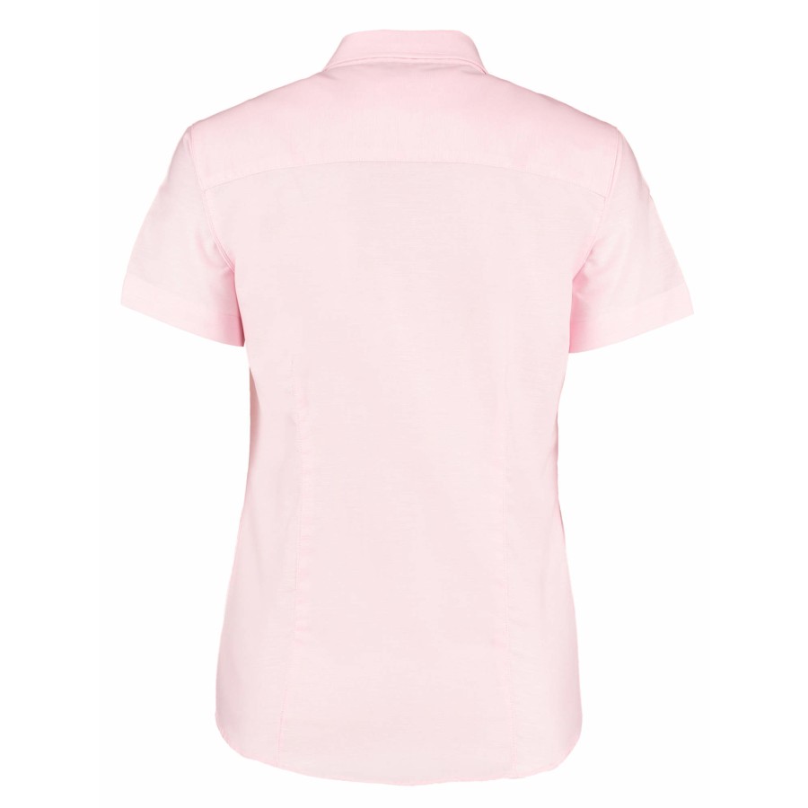 Damen Tailored Fit Workwear Oxford Shirt Short Sleeve – Bild 3