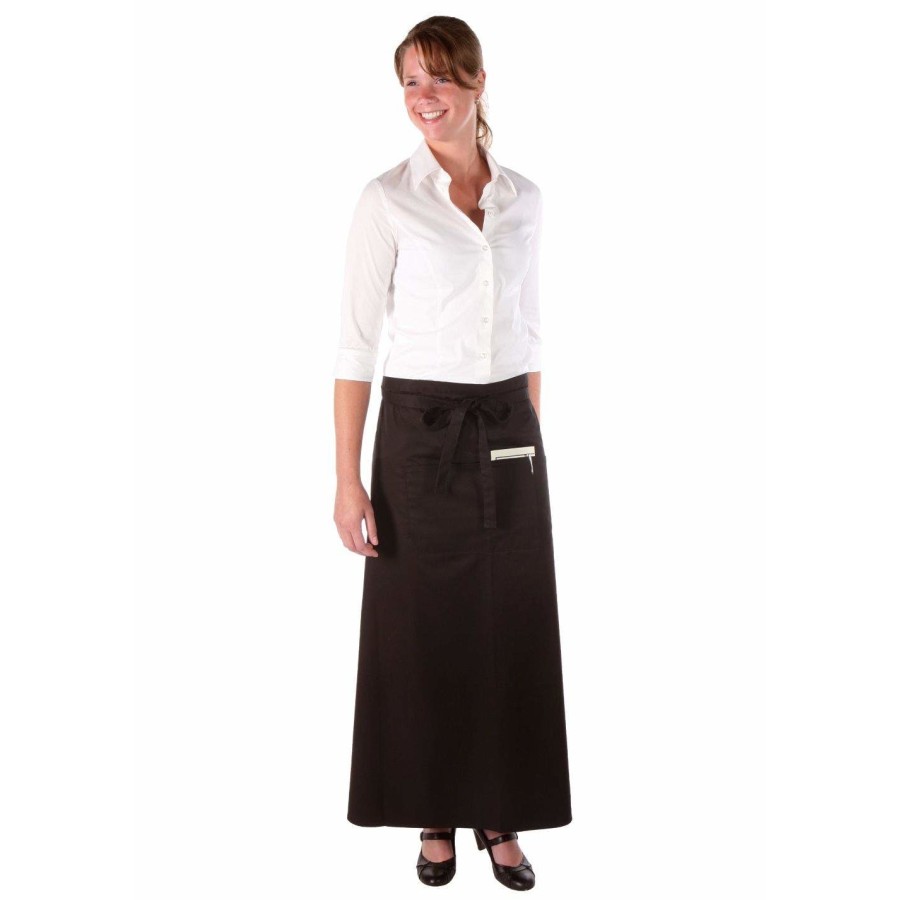 Bistro Apron with Front Pocket – Bild 2