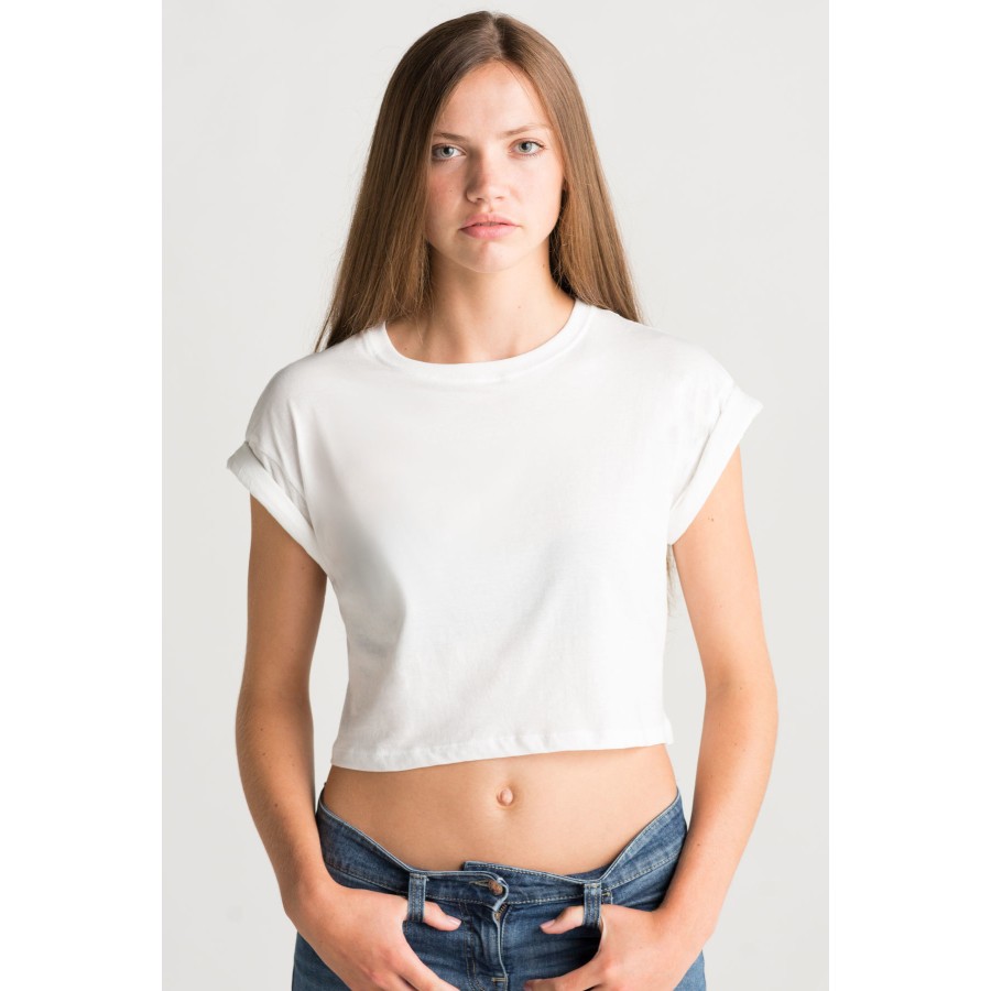 Damen Crop Top – Bild 2