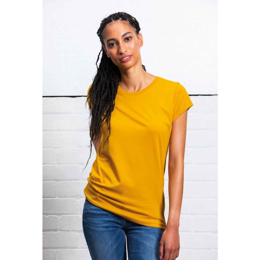 Damen Roll Sleeve T – Bild 2